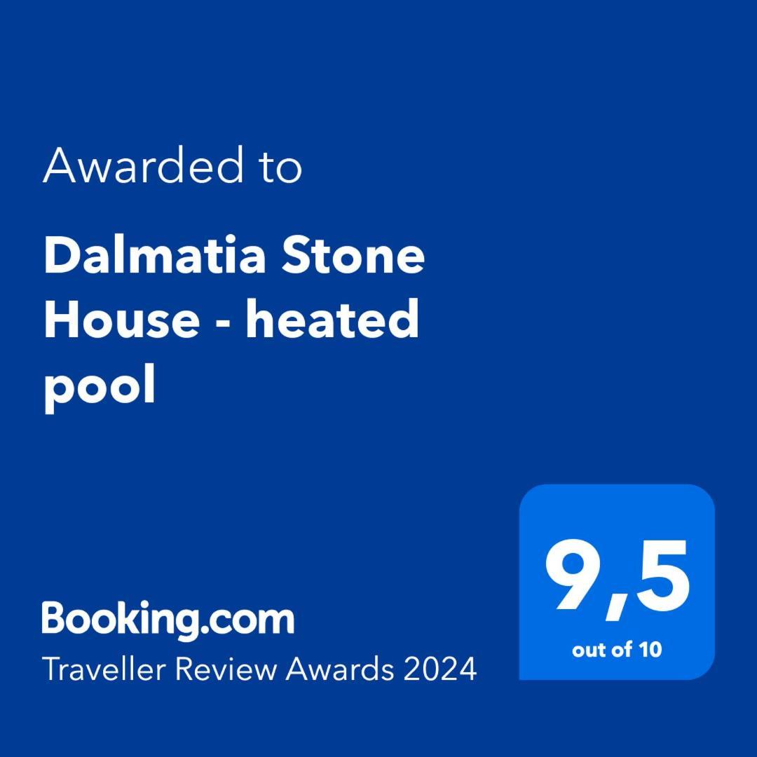 Dalmatia Stone House - Heated Pool Guest House Biorine Eksteriør bilde