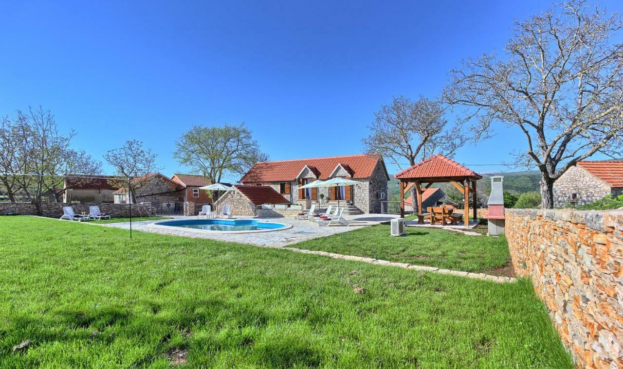 Dalmatia Stone House - Heated Pool Guest House Biorine Eksteriør bilde