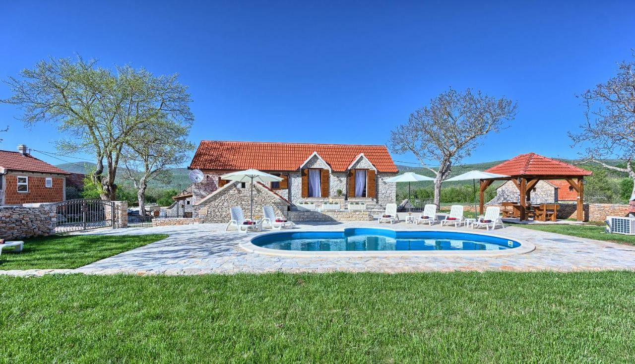 Dalmatia Stone House - Heated Pool Guest House Biorine Eksteriør bilde
