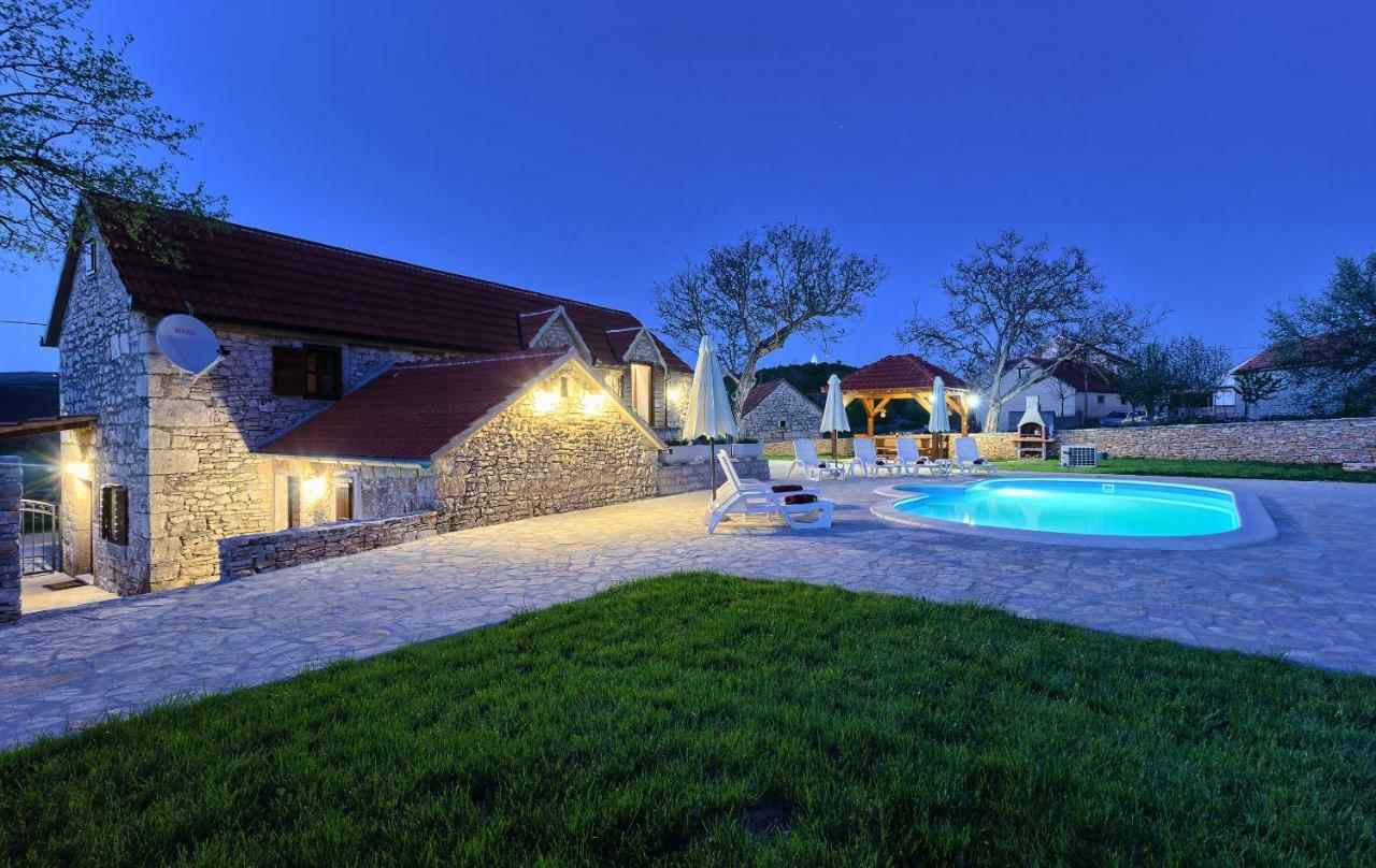 Dalmatia Stone House - Heated Pool Guest House Biorine Eksteriør bilde
