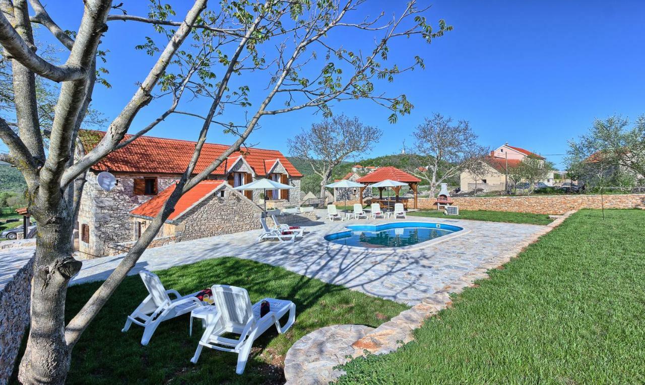Dalmatia Stone House - Heated Pool Guest House Biorine Eksteriør bilde