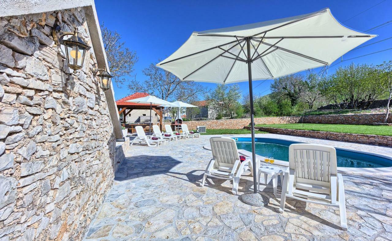 Dalmatia Stone House - Heated Pool Guest House Biorine Eksteriør bilde