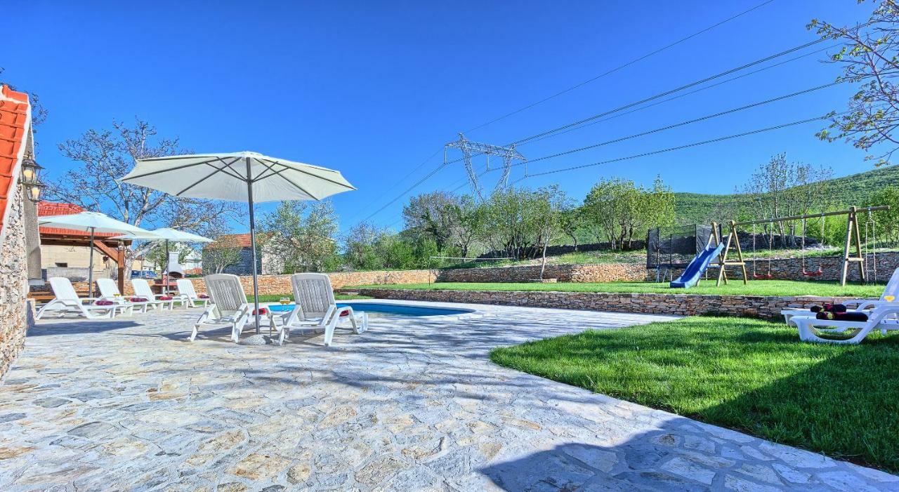 Dalmatia Stone House - Heated Pool Guest House Biorine Eksteriør bilde