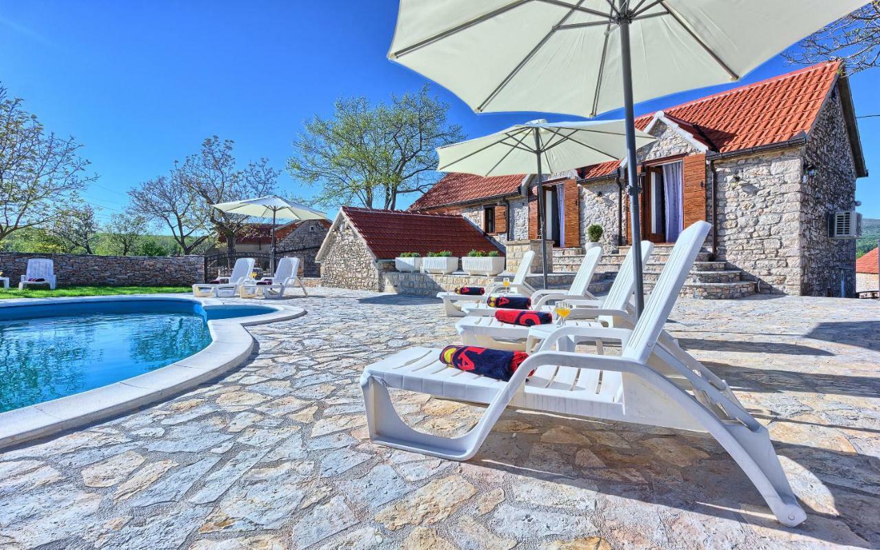 Dalmatia Stone House - Heated Pool Guest House Biorine Eksteriør bilde