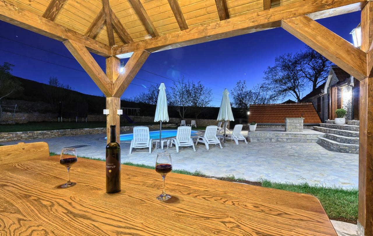 Dalmatia Stone House - Heated Pool Guest House Biorine Eksteriør bilde