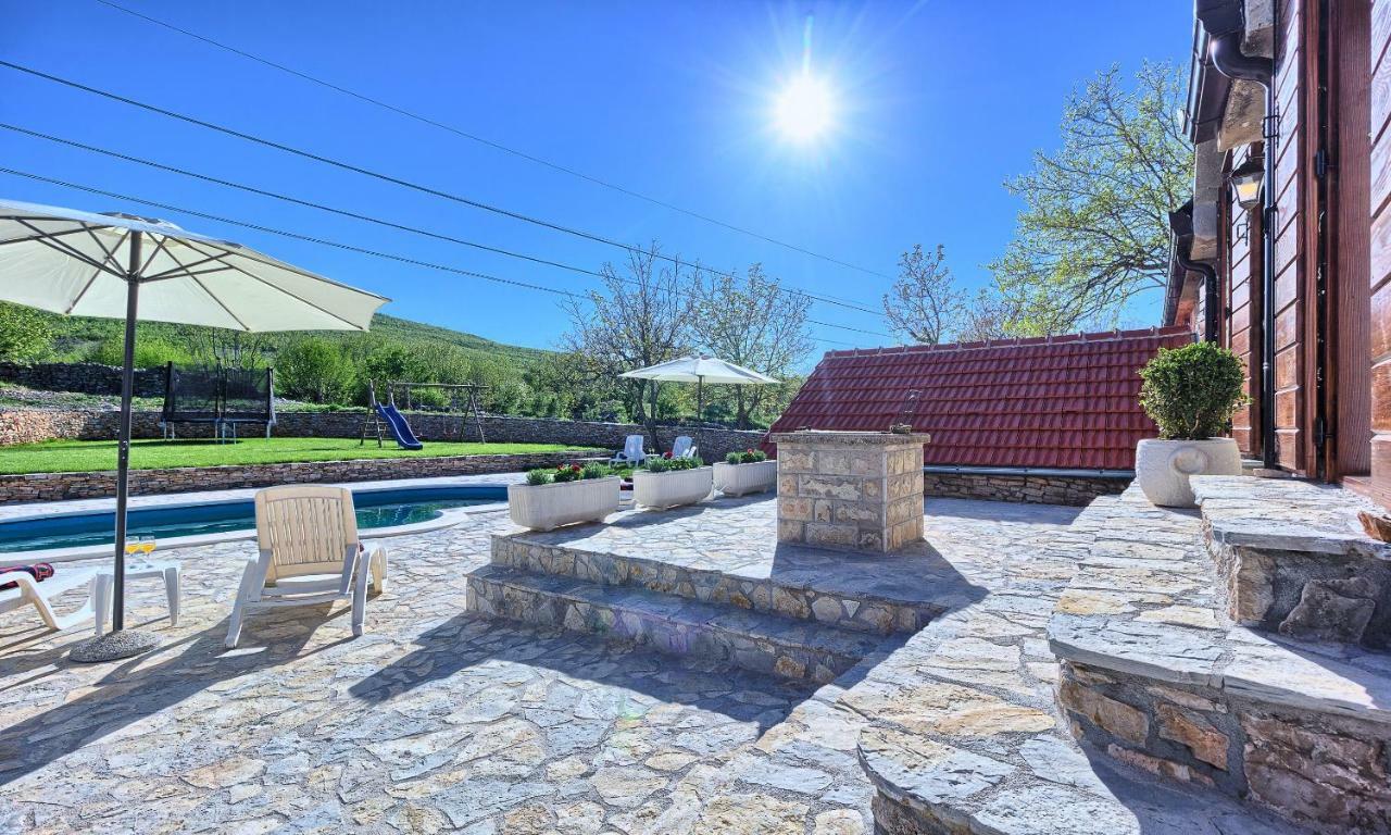 Dalmatia Stone House - Heated Pool Guest House Biorine Eksteriør bilde