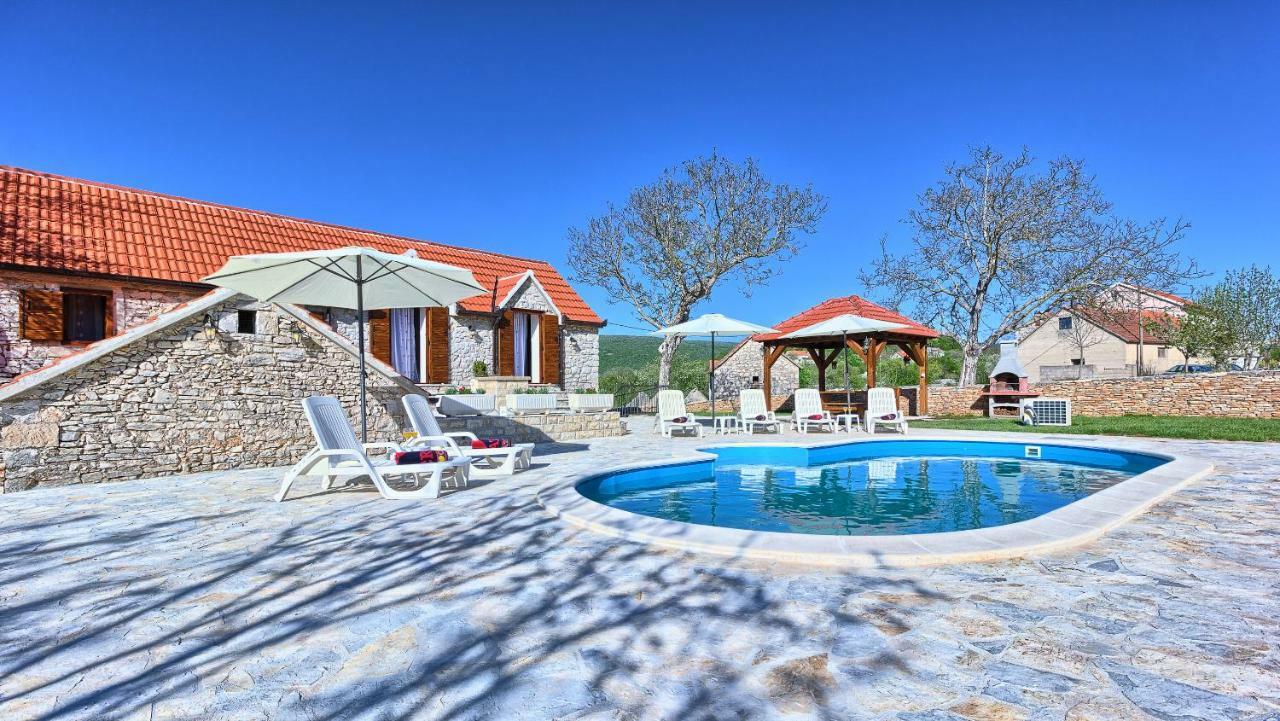 Dalmatia Stone House - Heated Pool Guest House Biorine Eksteriør bilde