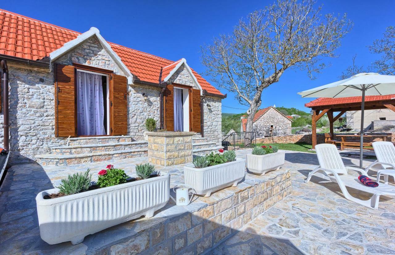 Dalmatia Stone House - Heated Pool Guest House Biorine Eksteriør bilde